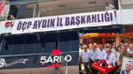 CHP Aydın İl başkanlığı'nda toplu istifa! İl binasına 'ÖÇP' pankartı asıldı