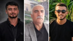 Mezarlıkta öldürülen AKP'li yönetici, oğlu ve yeğeni toprağa verildi