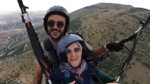 Gençlere taş çıkarttı! 77 yaşındaki gurbetçi teyze gökyüzünde böyle süzüldü