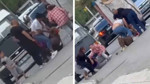 Kadınların kavgasını kimse ayıramadı! Birbirlerini yere yatırıp tekme tokat dövdüler