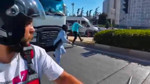 Esenyurt'ta Tırın Önünden Geçmeye Çalışan Kadın, Kıl Payı Kurtuldu