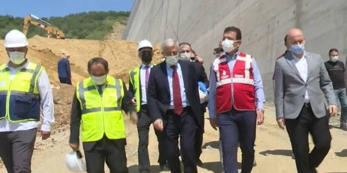 İmamoğlu, Melen Barajı'nı ziyaret etti