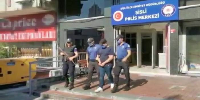 AVM'de hırsızlık yapan şahıs böyle görüntülendi