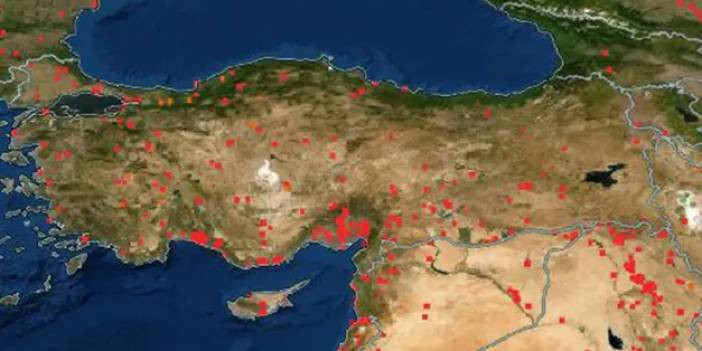 NASA'dan yangın takip sistemi