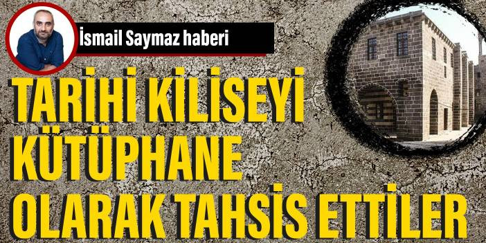 Tarihi kiliseyi k&uuml;t&uuml;phane olarak tahsis ettiler