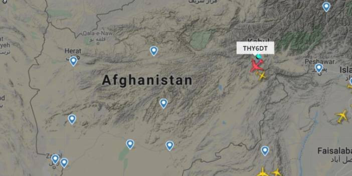 Kabil'den kalkan son u&ccedil;ak THY'ye ait