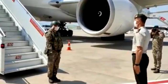 Afganistan'dan ilk asker kafilesi T&uuml;rkiye'ye d&ouml;nd&uuml;