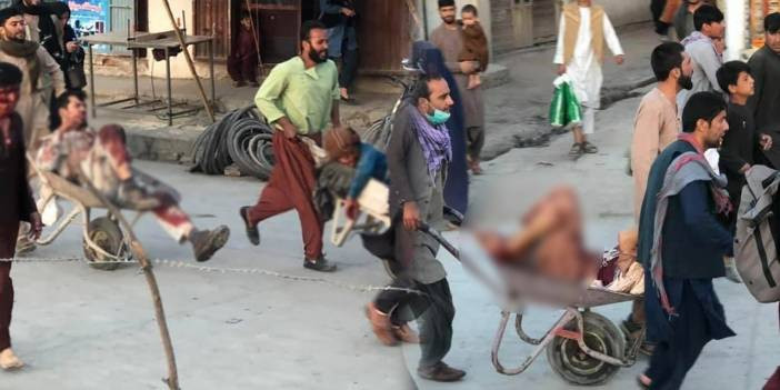 Kabil Havalimanı b&ouml;lgesinde patlama: En az 13 kişi hayatını kaybetti