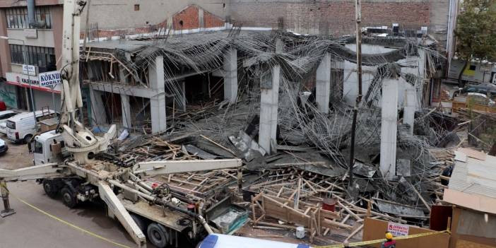 Ankara'da inşaatta g&ouml;&ccedil;&uuml;k: 3 yaralı