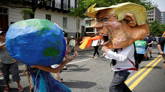 Paris İklim Zirve'sinden Trump'a şok!