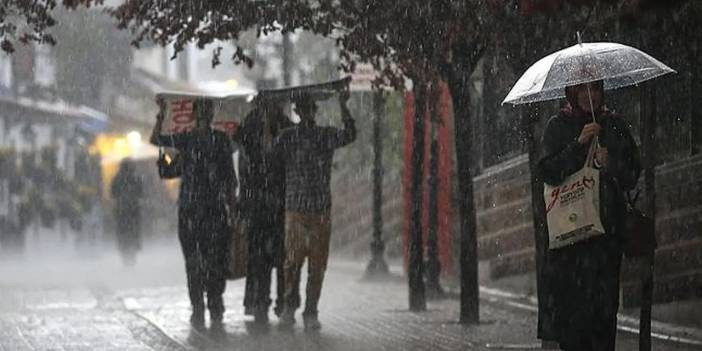 Meteoroloji’den kuvvetli sağanak yağış uyarısı