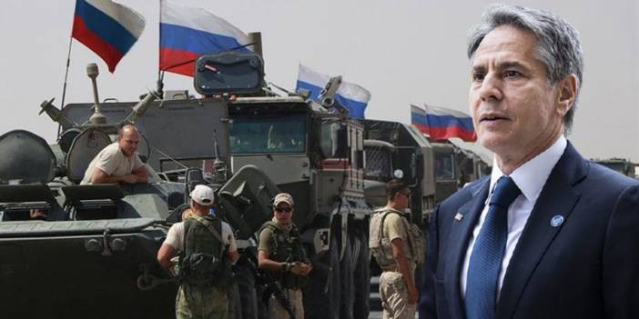 Ruslar sınırda, Blinken Kiev'de boy g&ouml;steriyor