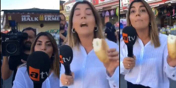 Halk Ekmek Haberi Yapan ATV Muhabirinin Rezil Olduğu Anlar