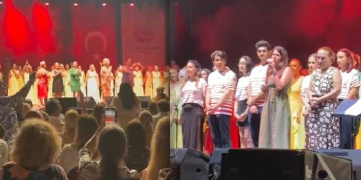 Yunan şarkıcı Atatürk posterinden rahatsız oldu! Sahneye çıkmadı, İzmir'de ortalık karıştı
