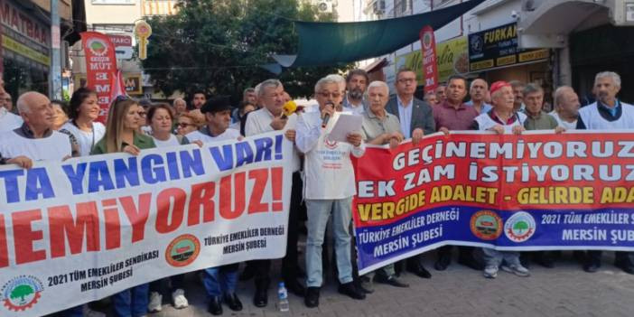 Emekliler isyan etti: Kira &ouml;deyemez duruma geldik