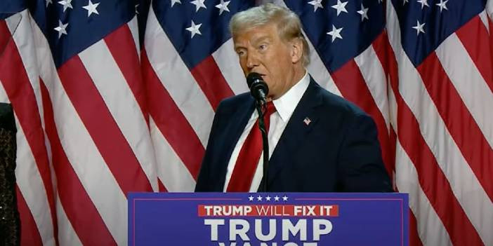Trump'tan zafer konuşması! "Amerika'nın altın &ccedil;ağı olacak"