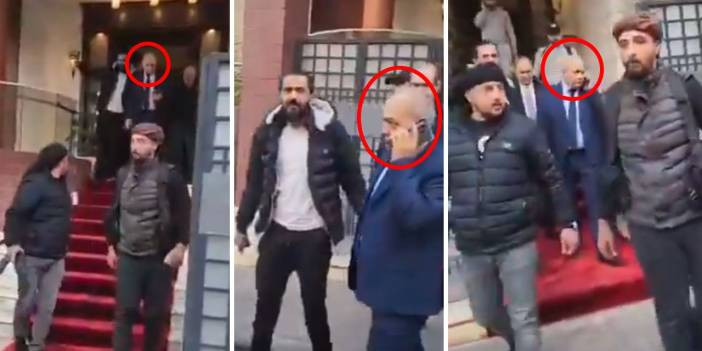 Tarihi bir g&ouml;r&uuml;nt&uuml;. Eski başbakan bir devleti devretmeye b&ouml;yle gitti