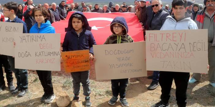 Doğa katliamına karşı direniyorlar: M&uuml;rseller K&ouml;y&uuml; biyok&uuml;tle santraline isyan etti