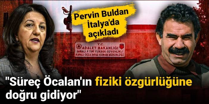 Pervin Buldan: Süreç Öcalan'ın fiziki özgürlüğüne doğru gidiyor