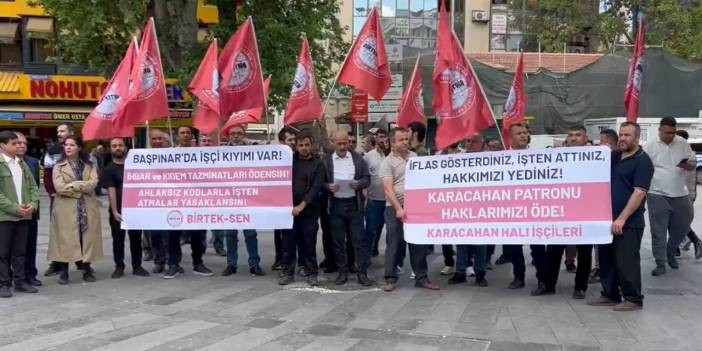 Gaziantep&rsquo;te tekstil iş&ccedil;ileri eylemde: Hem teşvik alıyorlar hem iş&ccedil;i kıyımı yapıyorlar