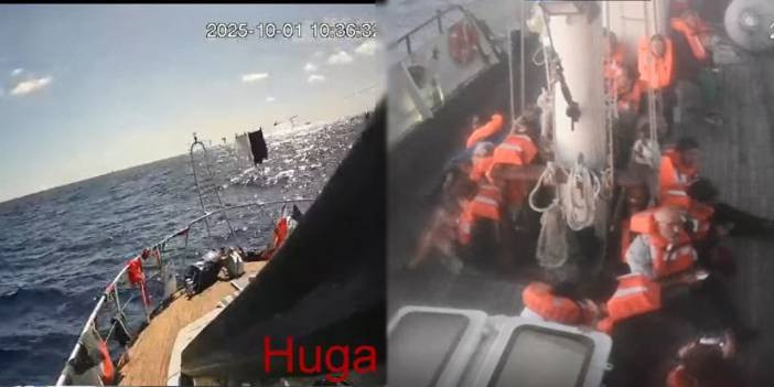 İsrail donanması Sumud Filosu'na müdahale ediyor