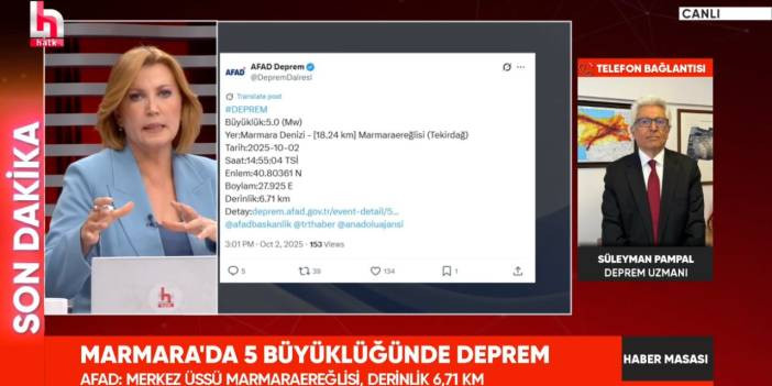 Marmara şiddetli sallandı: Deprem uzmanından kritik açıklama
