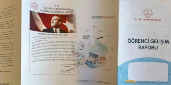İlkokullarda 'Atatürksüz karne' dağıtılmaya başlandı!