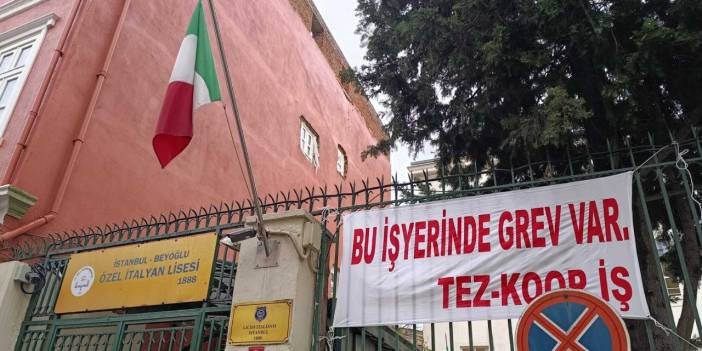 Özel İtalyan Lisesi'nde çifte standart tepkisi: Türk öğretmenlerden grev kararı