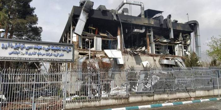 ABD-İsrail'den bir savaş suçu daha! Tahran'da ilaç tesisi vuruldu