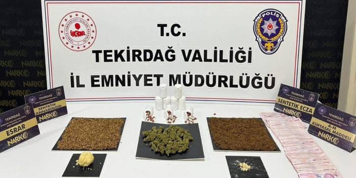Tekirdağ'da zehir tacirlerine dev operasyon: 10 tutuklama